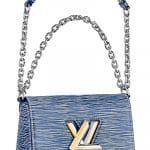 Louis Vuitton Blue Epi Denim Twist PM Bag - Spring - 2015