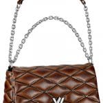 Louis Vuitton Brown Twist Malletage MM East:West Bag - Spring 2015