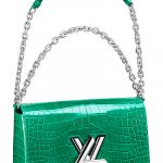 Louis Vuitton Green Crocodile Twist Bag - Spring 2015