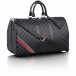 Louis Vuitton Mon Damier Graphite Keepall Bandouliere 45 Bag