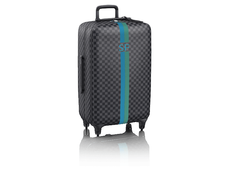 Louis Vuitton Damier Graphite Zephyr 55 Trolley Rolling Luggage