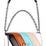 Louis Vuitton Multicolor Stripes Twist Malletage Bag - Spring 2015