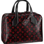 Louis Vuitton Red/Black Monogram Canvas Dora Souple MM Bag - Spring 2015