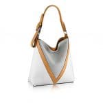 Louis Vuitton Tan V Hobo PM Bag