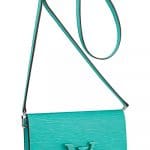 Louis Vuitton Turquoise Epi Louise PM Bag - Spring 2015
