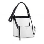 Louis Vuitton White V Bucket GM Bag 2