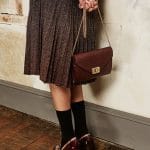 Mulberry Oxblood Ostrich Delphi Bag 5 - Pre-Fall 2015