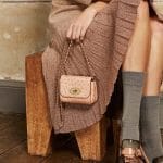 Mulberry Pink Ostrich Mini Lily Bag 2 - Pre-Fall 2015