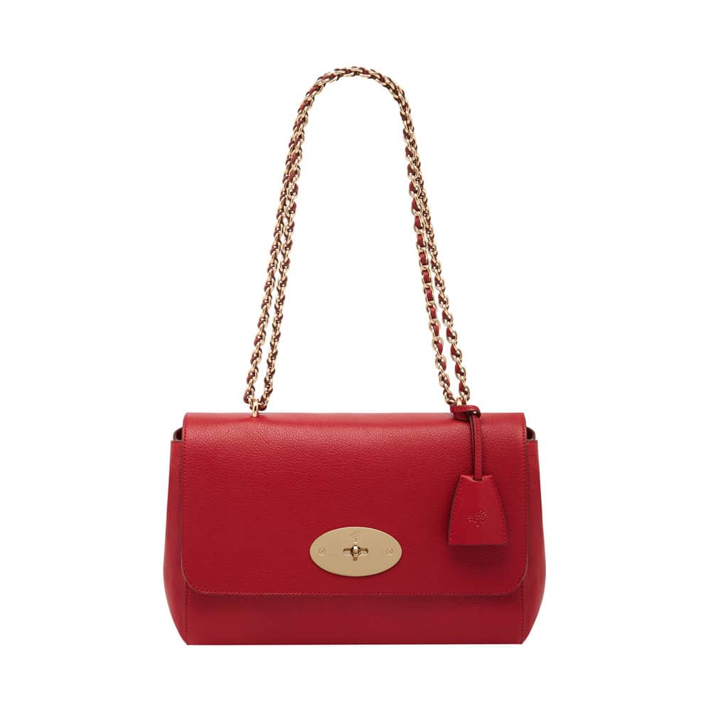 Mulberry Poppy Red Lily Medium Bag