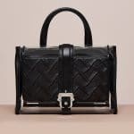 Paula Cademartori Black/Transparent Dahlia Bag - Cruise 2015
