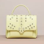 Paula Cademartori Citron Studded Faye Bag - Cruise 2015