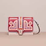 Paula Cademartori Nude/Fuchsia/Orange/Purple Grey Tatiana Bag - Cruise 2015