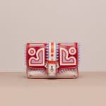 Paula Cademartori Nude/New Fuchsia/Orange/Purple Grey Petite Sylvie Bag - Cruise 2015