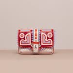 Paula Cademartori Nude/New Fuchsia/Orange/Purple Grey Petite Sylvie Bag - Cruise 2015