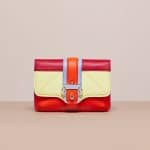 Paula Cademartori Orange/Citron/Fuchsia/Purple Grey Petite Sylvie Bag - Cruise 2015