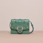 Paula Cademartori Pale Green Studded Anna Bag - Cruise 2015