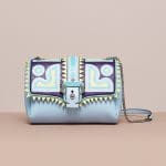 Paula Cademartori Powder Blue/Violet/Venice Sky/Citron Carine Bag - Cruise 2015