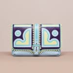 Paula Cademartori Powder Blue/Violet/Venice Sky/Citron Sylvie Clutch Bag - Cruise 2015