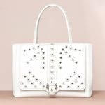 Paula Cademartori White Studded Daisy Bag - Cruise 2015