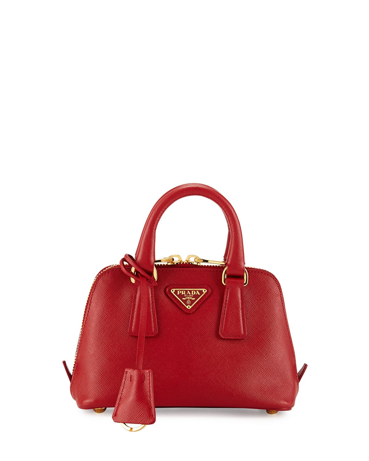 prada red mini bag