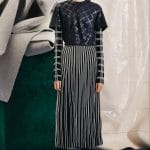 Proenza Schouler Black and White Pleated Skirt - Pre-Fall 2015