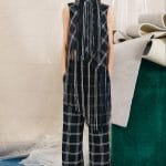 Proenza Schouler Blue Plaid Top and Pants - Pre-Fall 2015