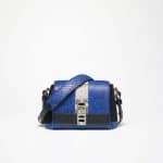 Proenza Schouler Blue Python Mni Elliot Bag