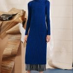 Proenza Schouler Blue Sweater Dress - Pre-Fall 2015