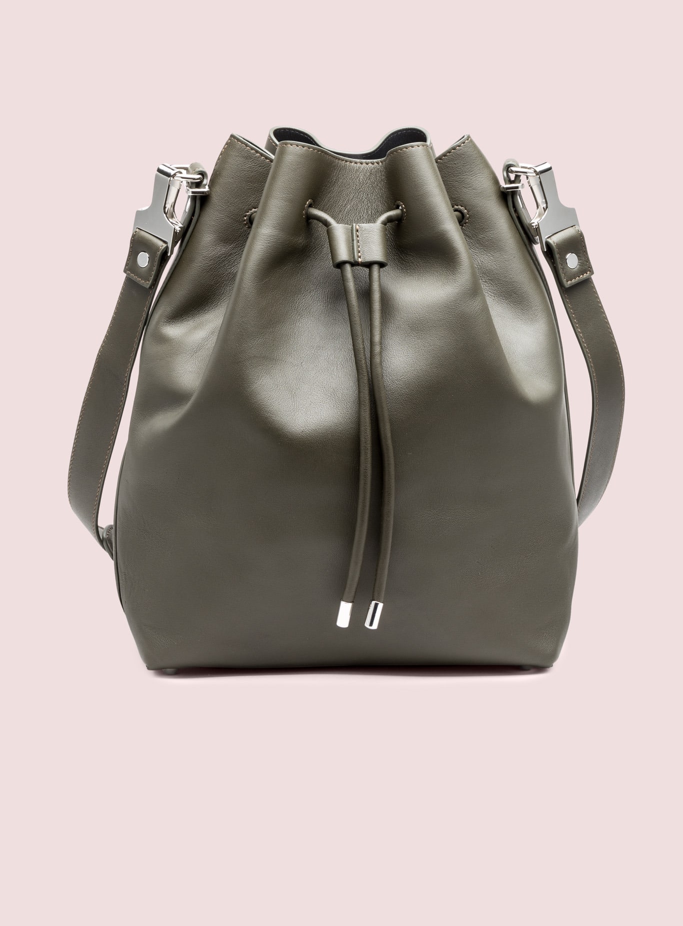 Proenza Schouler Dark Moss Large Bucket Bag