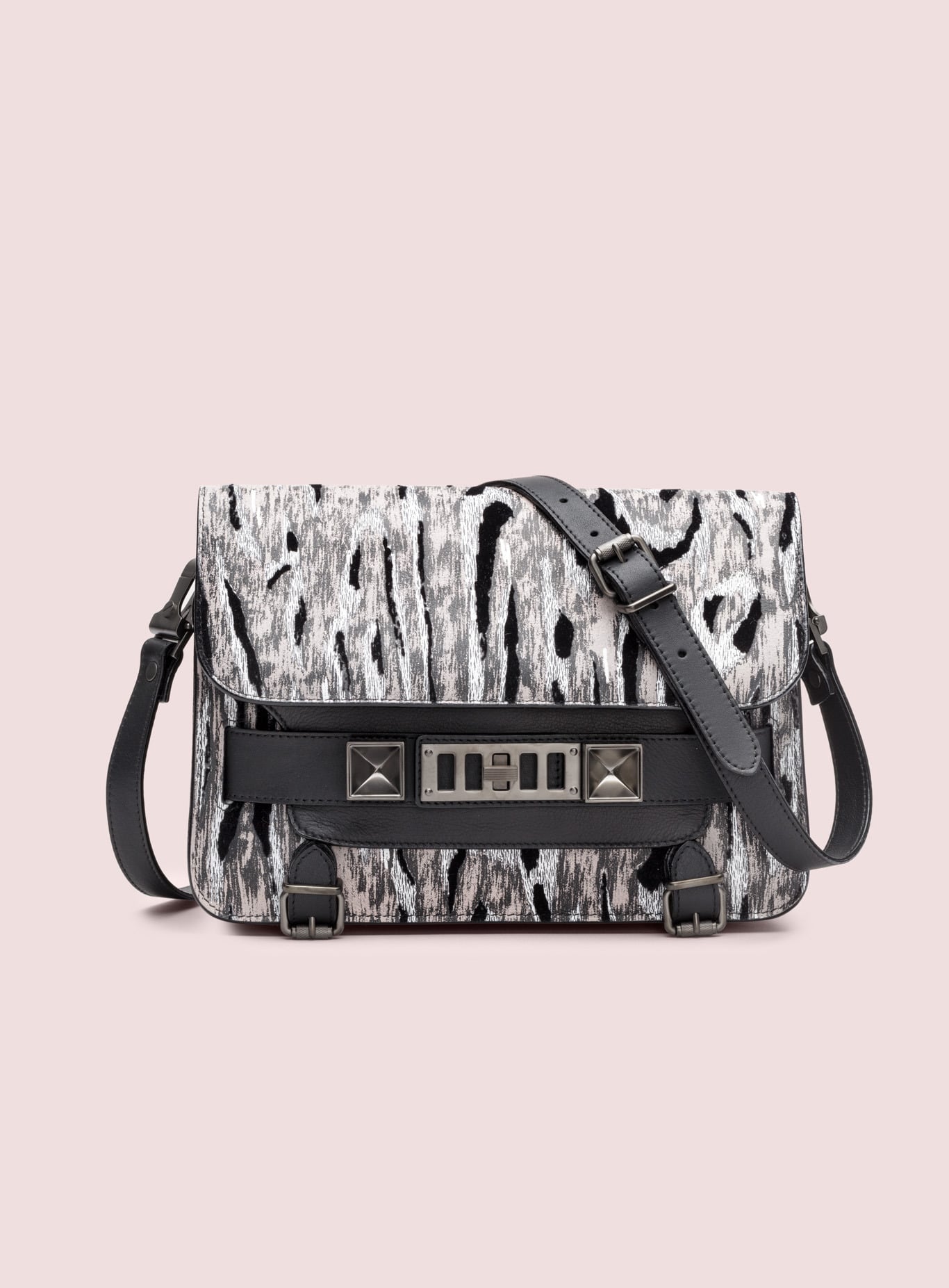 Proenza Schouler Slate:Light Grey:Black PS11 Classic Bag