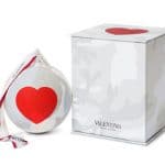 Valentino White Camouflage with Heart Christmas Decor