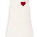 Valentino White Dress with Heart