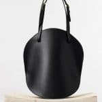 Celine Black Curved Shoulder Bag
