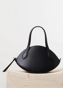 Celine Black Curved Small Handbag