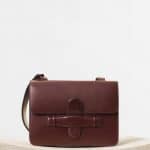 Celine Burgundy Symmetrical Bag