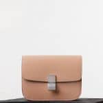 Celine Nude Classic Box Medium Bag