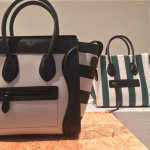 Celine Striped Mini Lugagge Bag - Spring 2015