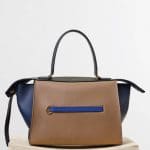 Celine Taupe/Black/Blue Small Ring Bag