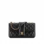 Chanel Black Flap Bag - Spring 2015 Act 1