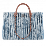 Chanel Denim Fringed Large Tote Bag - Spring 2015 Act 1