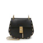 Chloe Black Chain Trim Drew Mini Bag