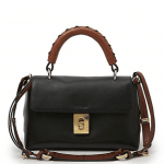 Chloe Black Fedora Satchel Bag