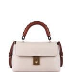 Chloe Off White Fedora Satchel Bag