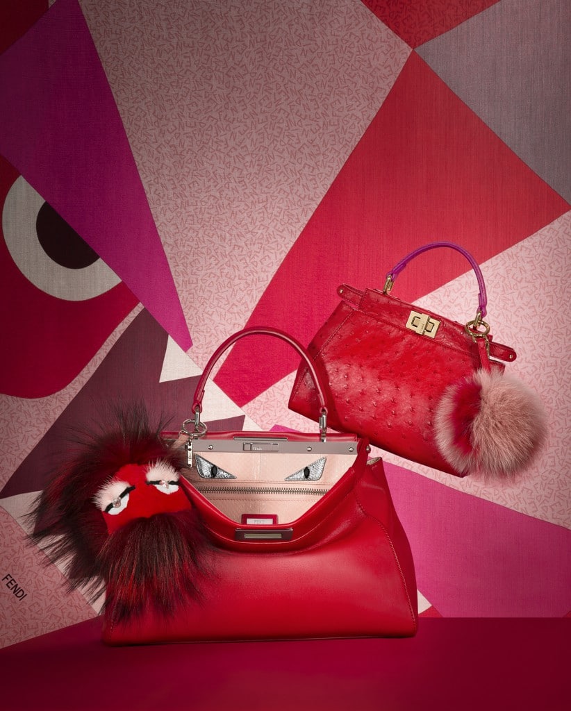 These Iconic Fendi Bags Go Rose Gold for Chinese New Year