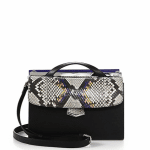 Fendi Multicolor Leather/Python Demi Jour Mini Bag