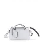 Fendi White with Crystal Tail By The Way Mini Bag