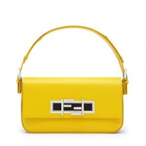 Fendi Yellow 3Baguette Bag