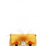 Fendi Yellow Monster Baguette Micro Bag