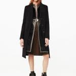 Givenchy Black Embellished Coat - Pre-Fall 2015