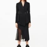 Givenchy Black Tailored Coat - Pre-Fall 2015